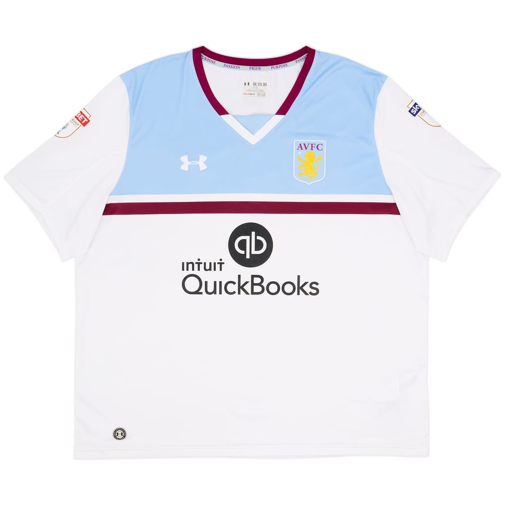 2016-17 Aston Villa Away Shirt #6 - 7/10 - (5XL)