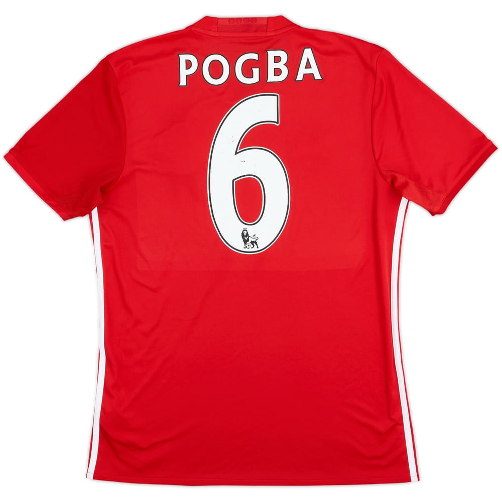 2016-17 Manchester United Home Shirt Pogba #6 - 5/10 - (M)