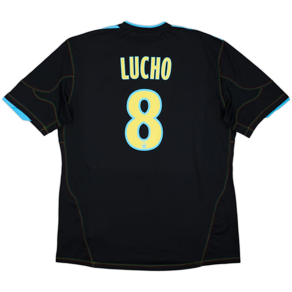 2010-11 Olympique Marseille Third Shirt Lucho #8 - 9/10 - (XL)