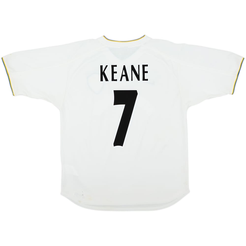 Camiseta de local del Leeds United 2000-02 Keane #7 - 6/10 - (M)
