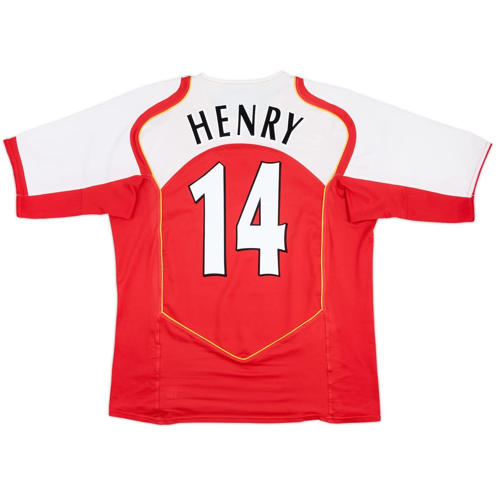 2004-05 Arsenal Home Shirt Henry #14 - 7/10 - (L)