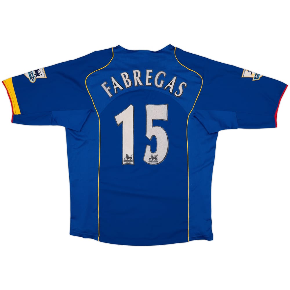 2004-06 Arsenal Away Shirt Fabregas #15 - 7/10 - (M)