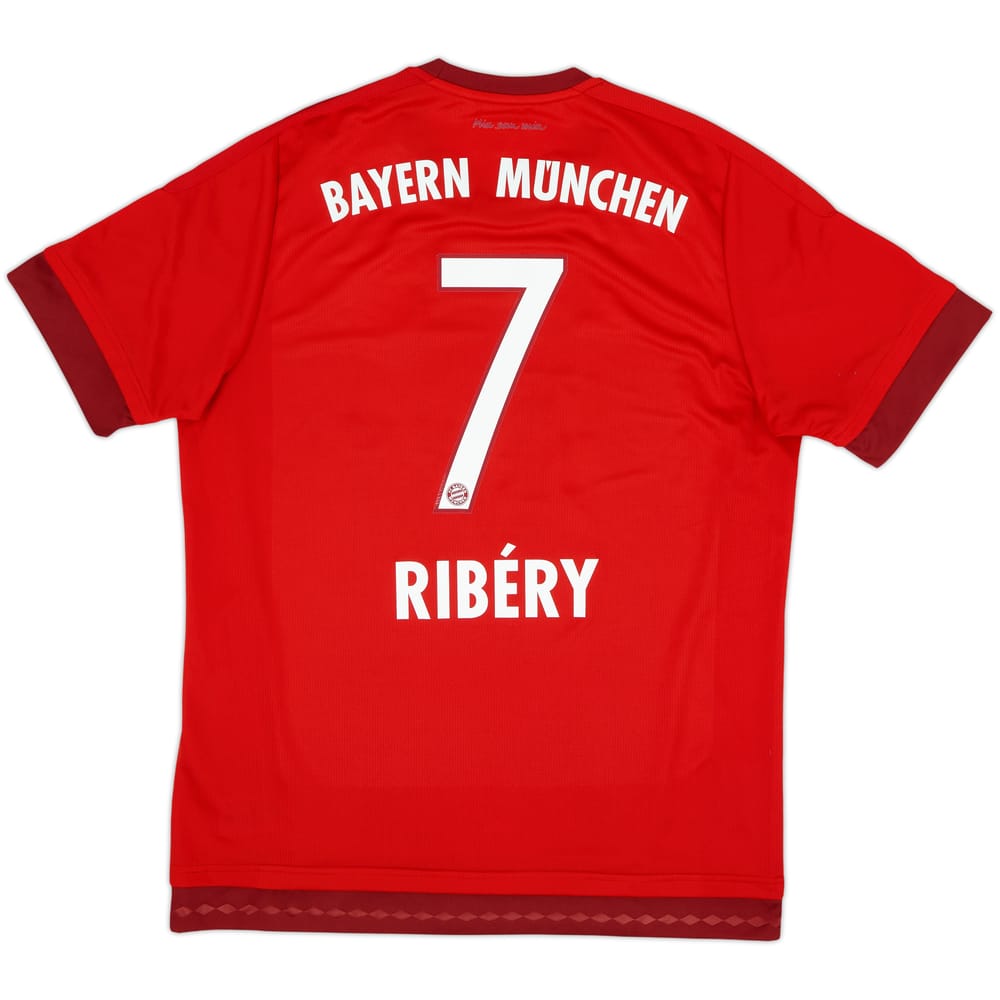 2015-16 Bayern Múnich Camiseta Local Ribery #7 - 7/10 - (L)