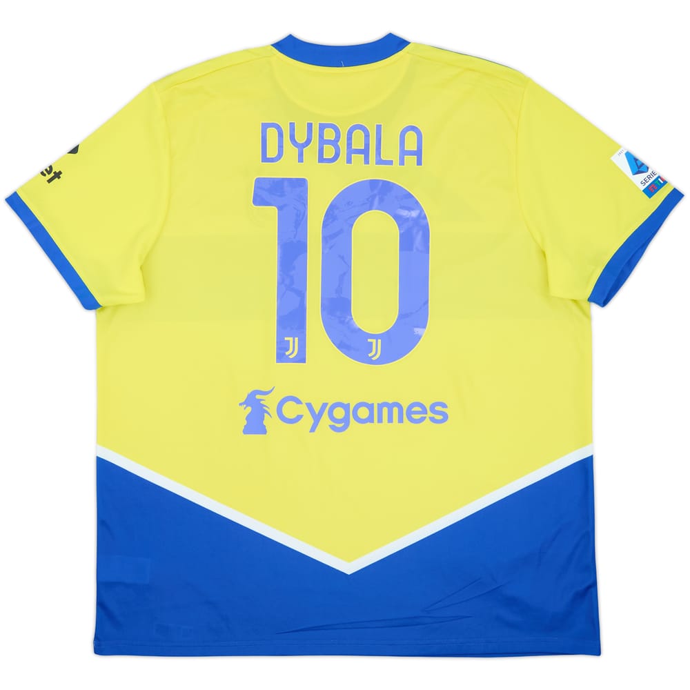 2021-22 Juventus Third Shirt Dybala #10 - 7/10 - (XXL)