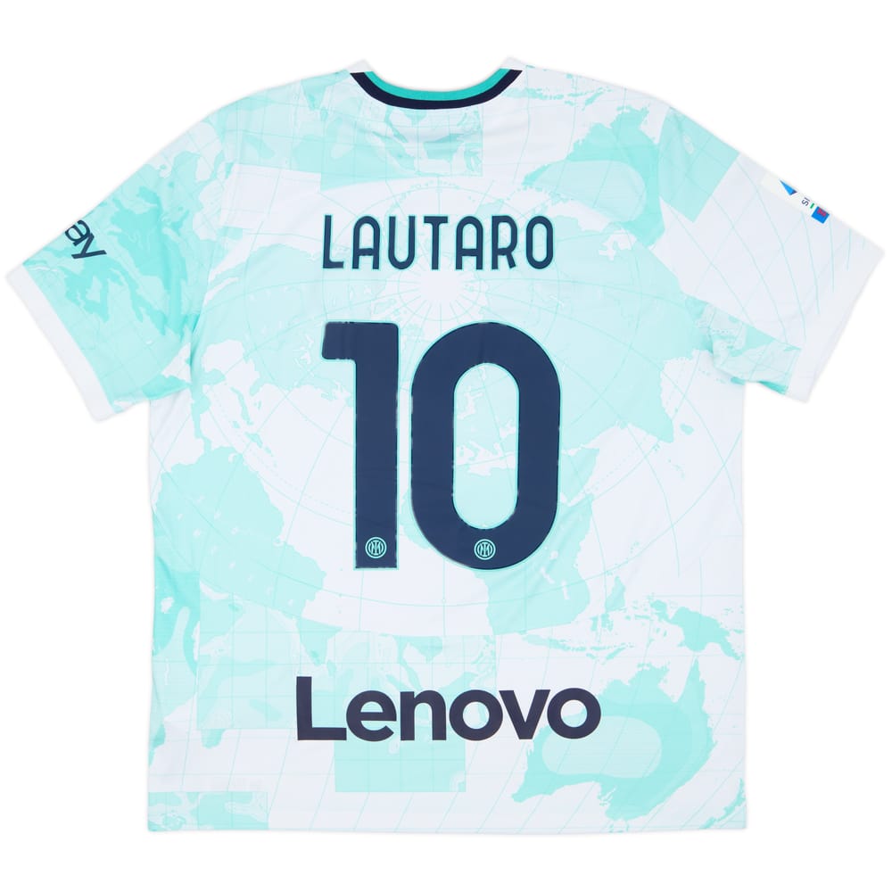 2022-23 Inter Milan Away Shirt Lautaro #10 - 10/10 - (XL)
