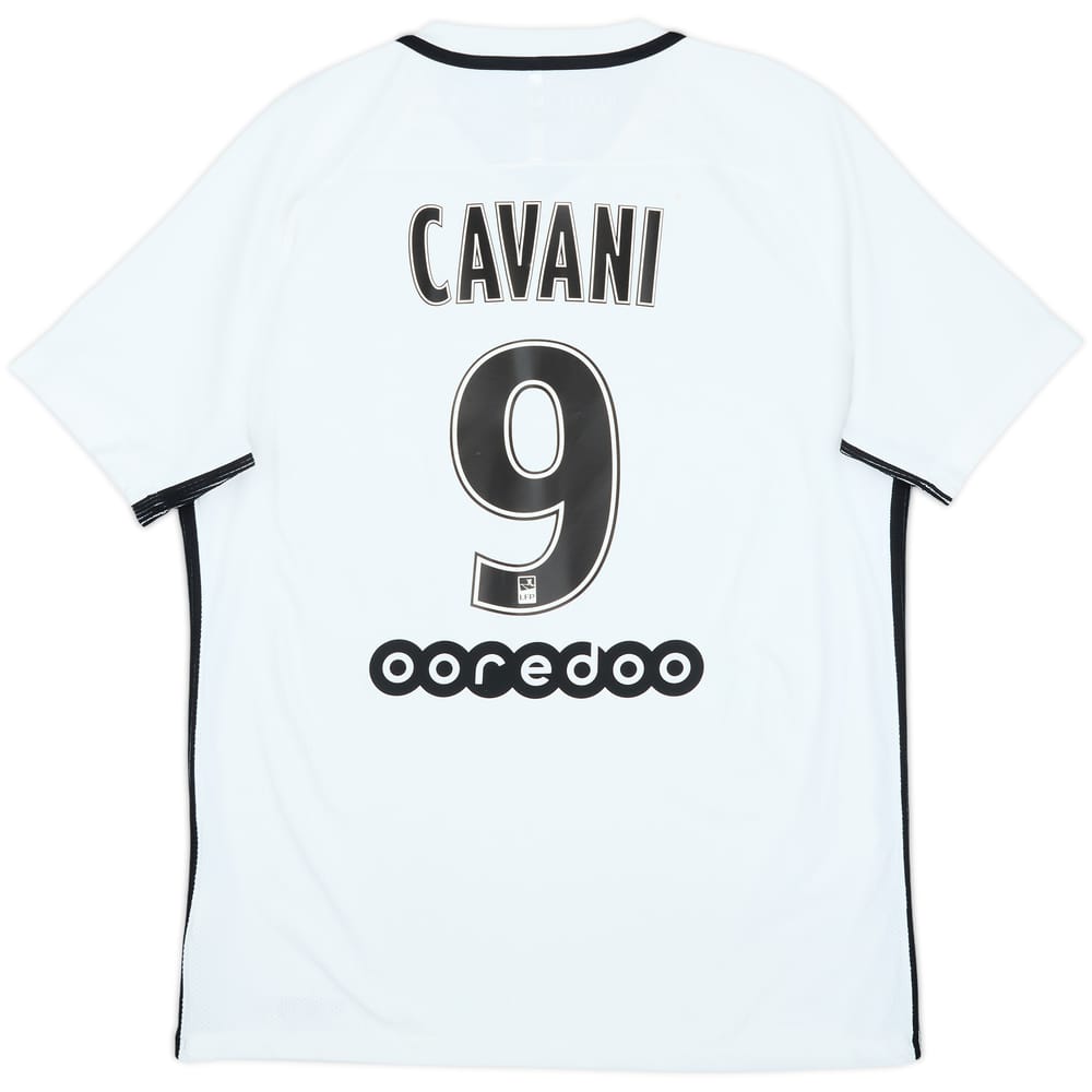 2016-17 Paris Saint-Germain Authentic Third Shirt Cavani #9 - 8/10 - (L)