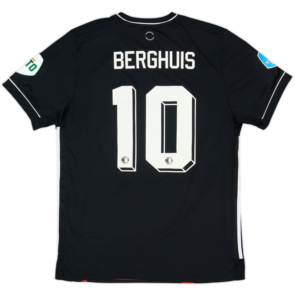 2020-21 Feyenoord Away Shirt Berghuis #10 - 9/10 - (L)