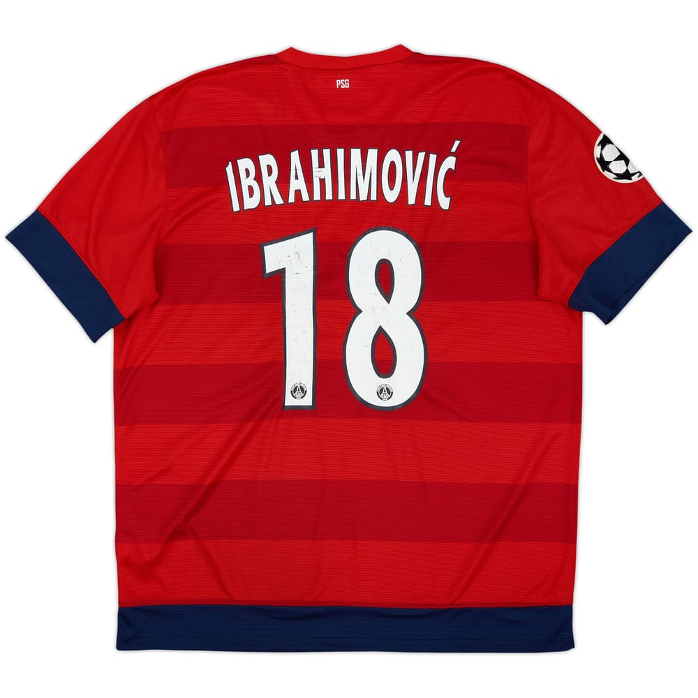2012-13 Paris Saint-Germain Away Shirt Ibrahimovic #18 - 5/10 - (XL)