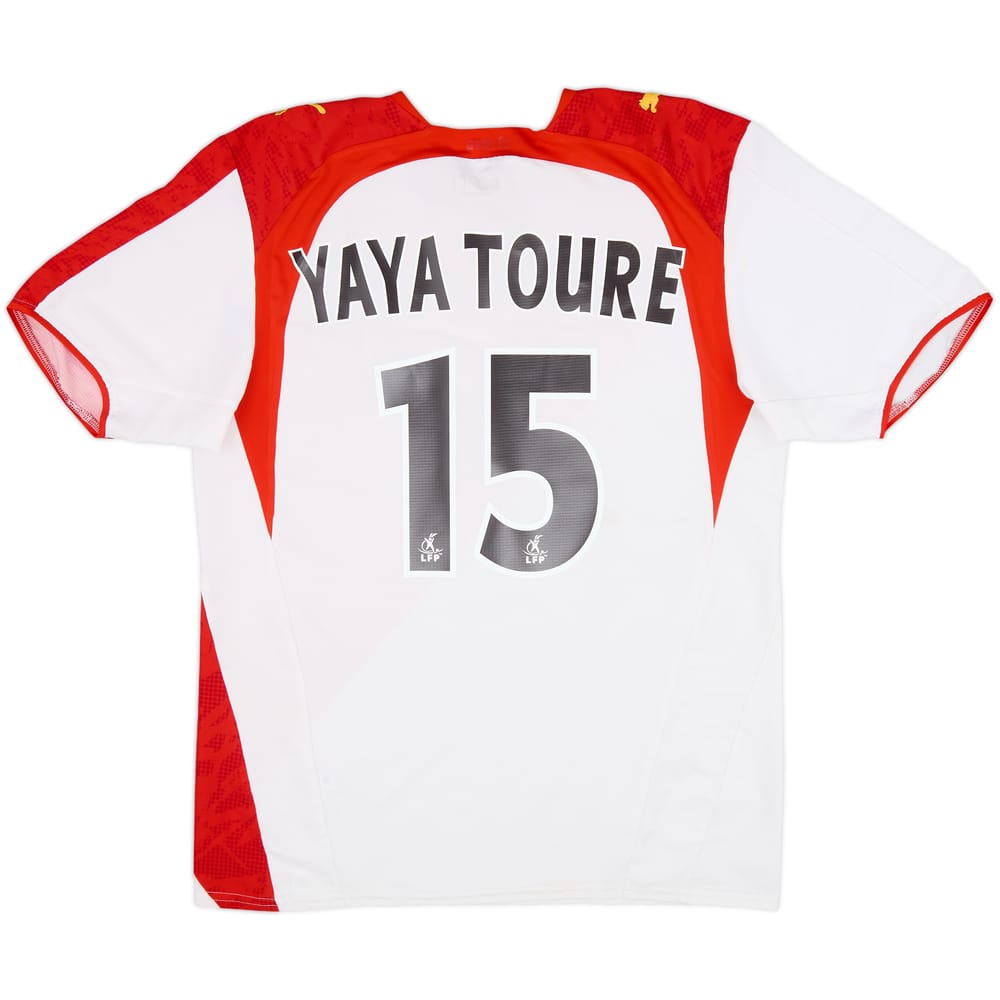 2006-07 Monaco Home Shirt Yaya Toure #15 - 6/10 - (M)