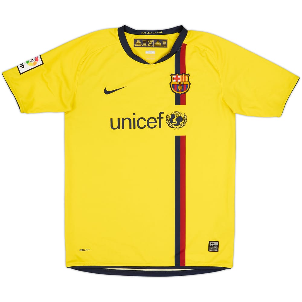 2008-10 Barcelona Away Shirt - 4/10 - (XL.Boys)