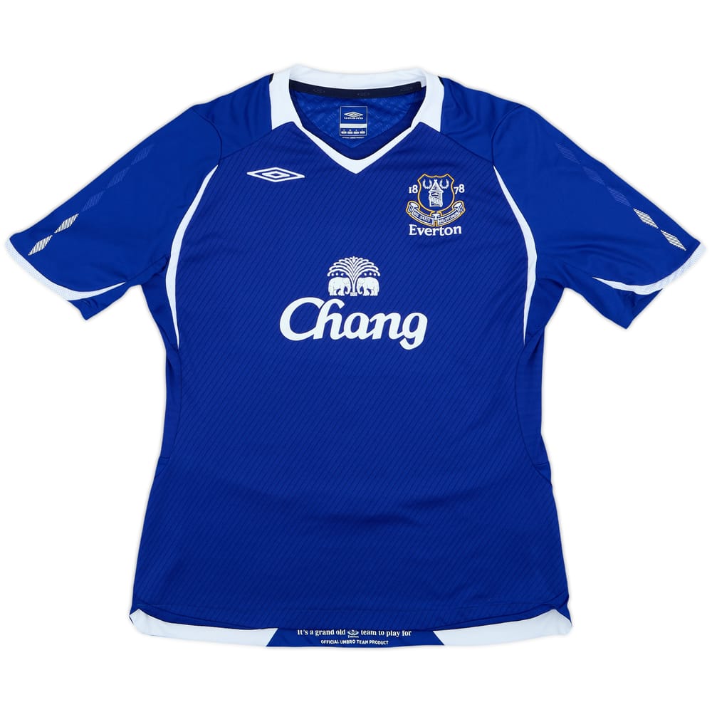 2008-09 Everton Home Shirt - 10/10 - (Women's M)