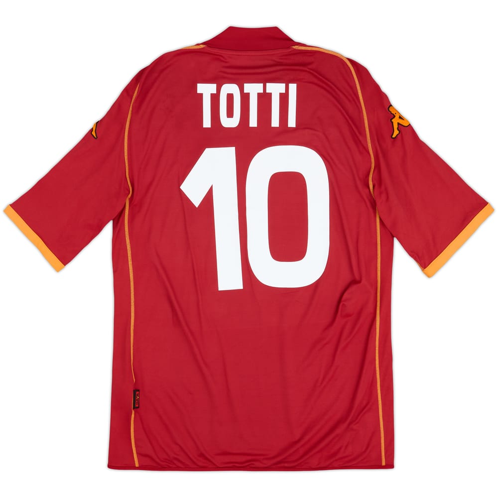 2008-09 Roma Camiseta de local Totti #10 - 6/10 - (L)