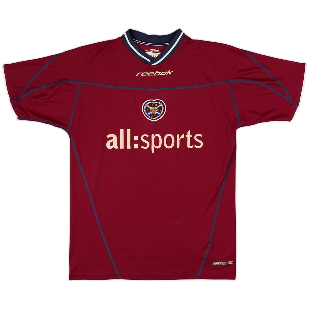 2002-04 Hearts Home Shirt - 7/10 - (S)