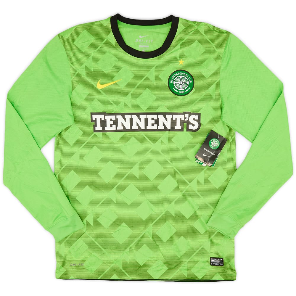 2010-11 Celtic Away L/S Shirt (M)