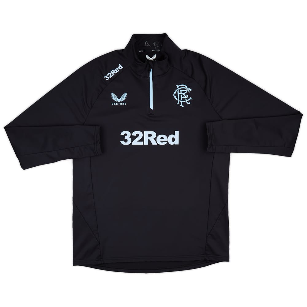 2024-25 Rangers Castore 1/4 Zip Training Top - 7/10 - (L)