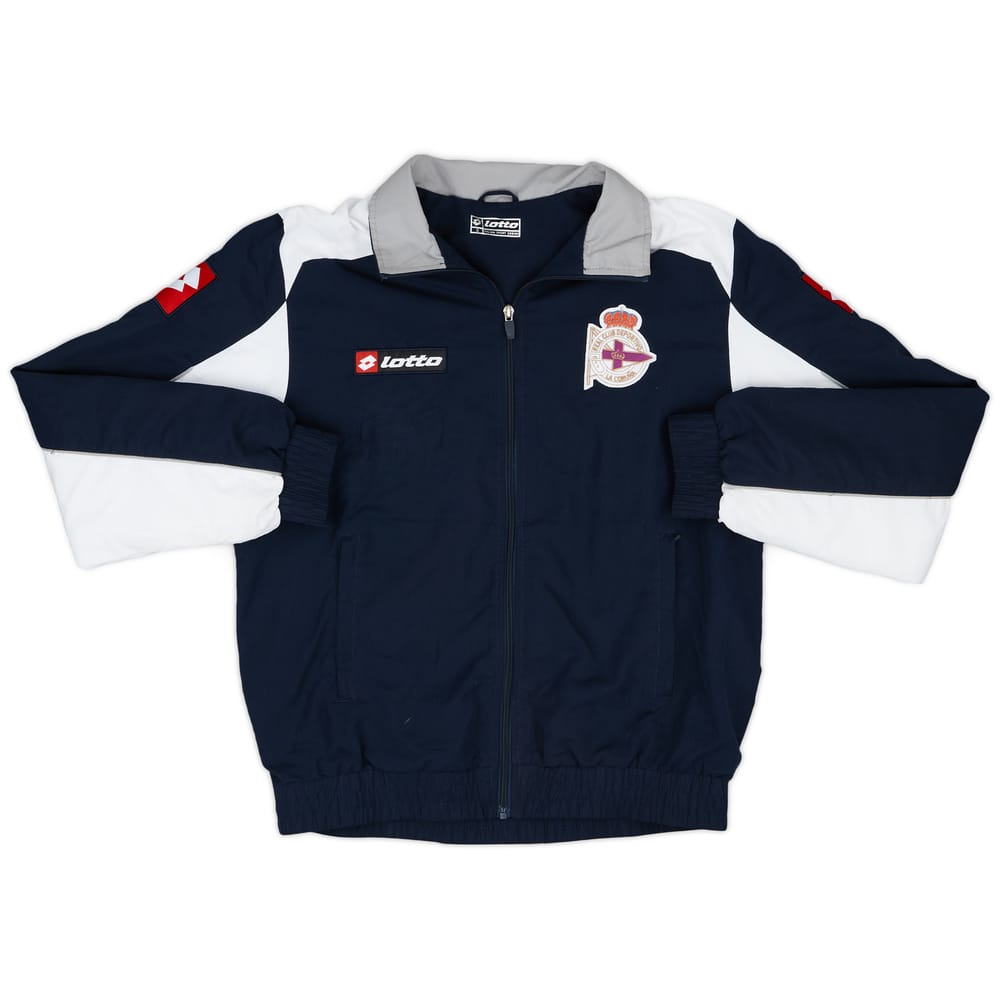 2012-13 Deportivo Lotto Track Jacket - 8/10 - (S)