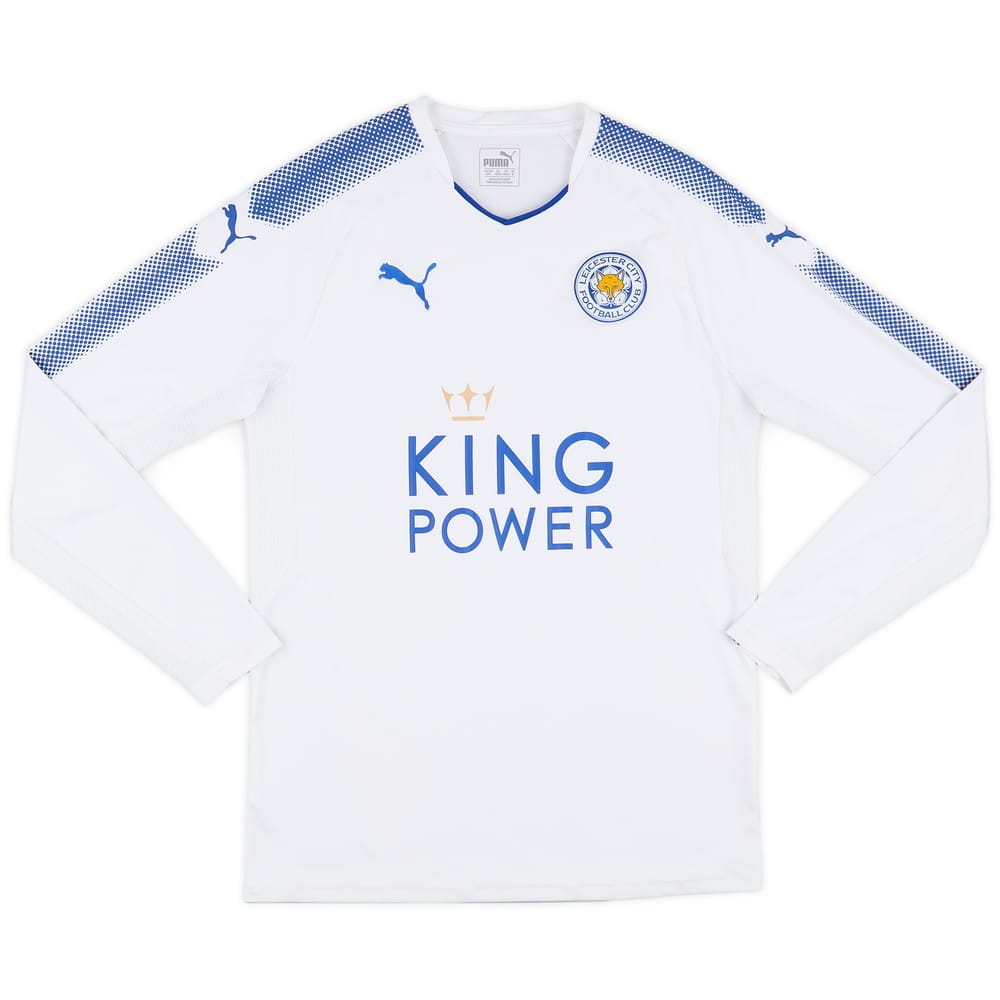 2017-18 Leicester Third L/S Shirt - 9/10 - (M)