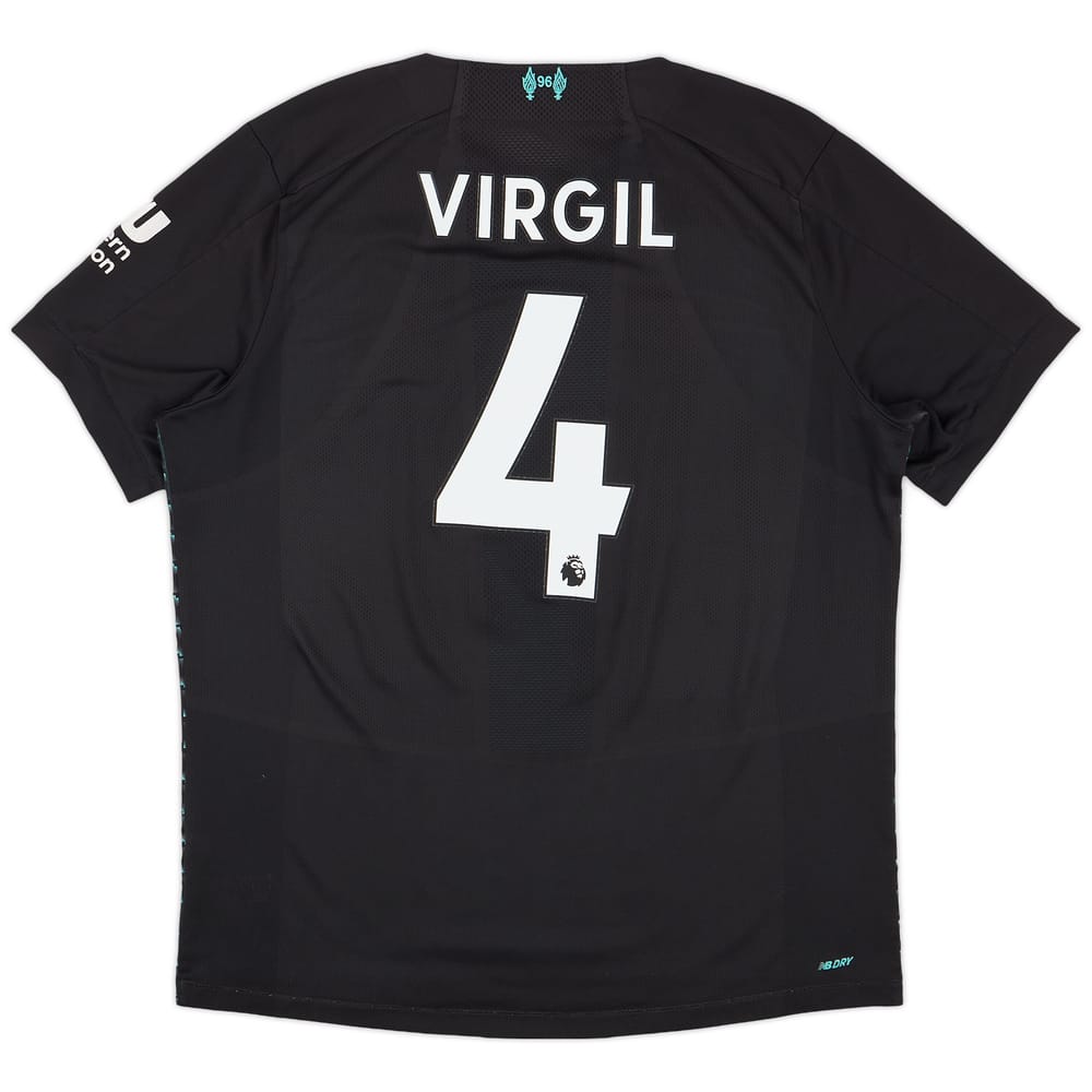2019-20 Liverpool Third Shirt Virgil #4 - 7/10 - (L)