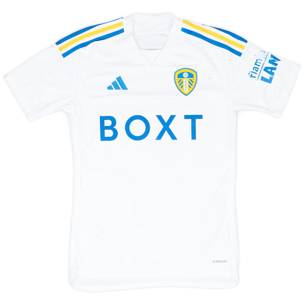 2023-24 Leeds United Home Shirt - 5/10 - (XS)