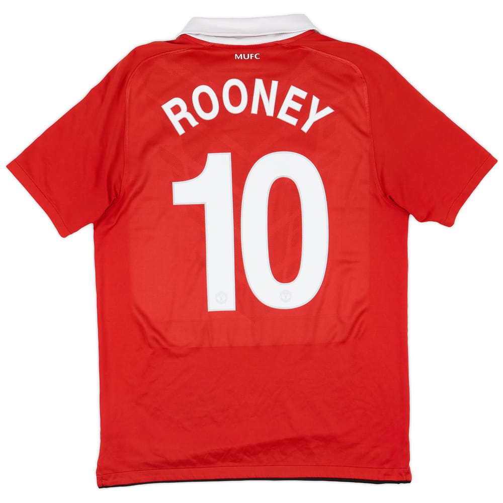 2010-11 Manchester United Home Shirt Rooney #10 - 5/10 - (M)