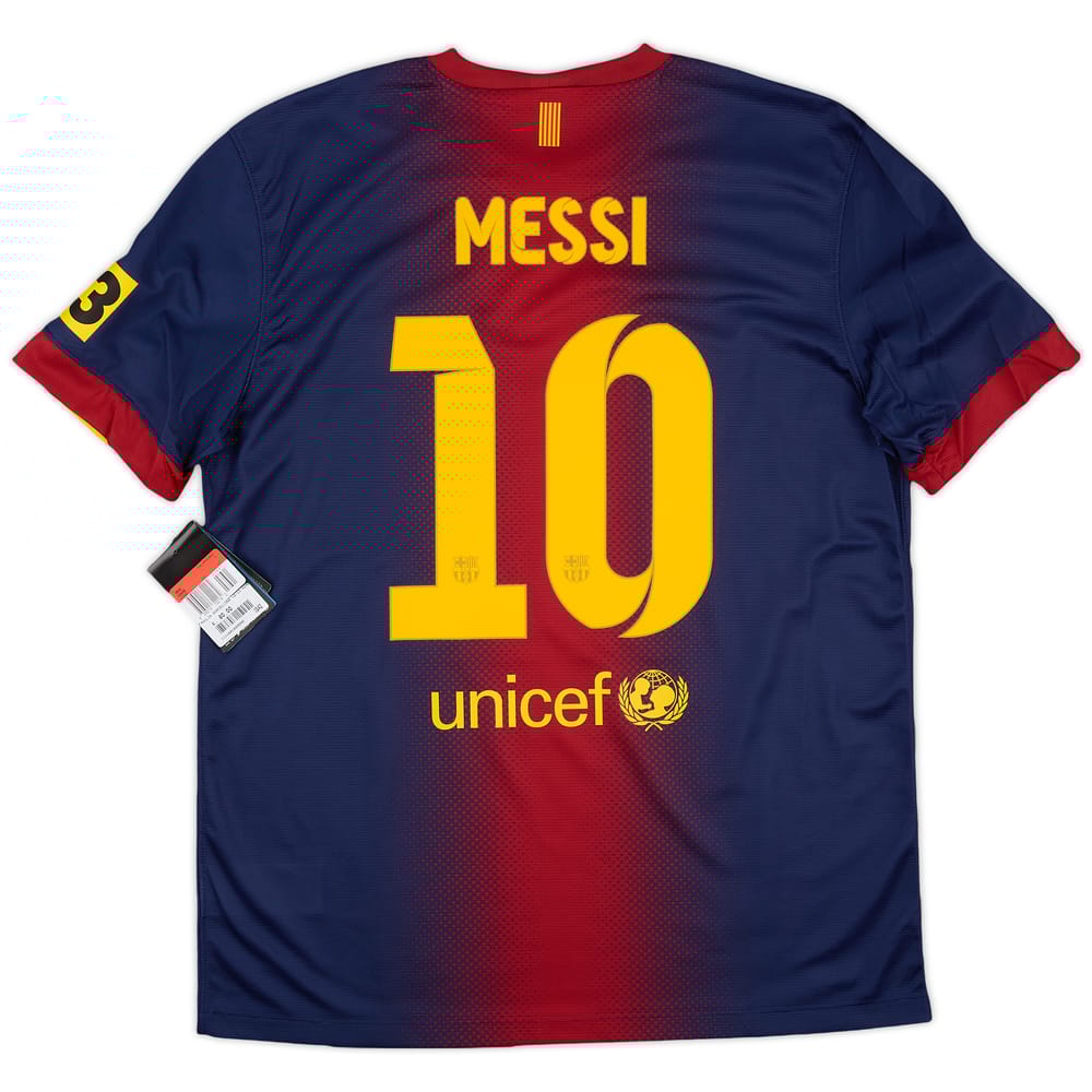 2012-13 Barcelona Home Shirt Messi #10 (L)
