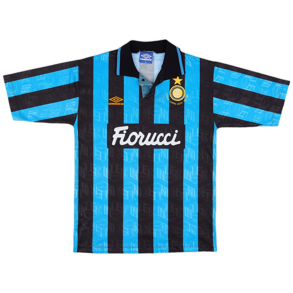 1992-94 Inter Milan "Finale Coppa UEFA"Home Shirt - 7/10 - (M)