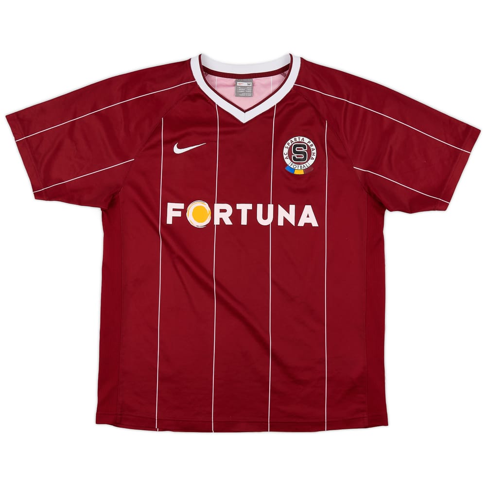 2007-08 Sparta Prague Home Shirt - 6/10 - (M)