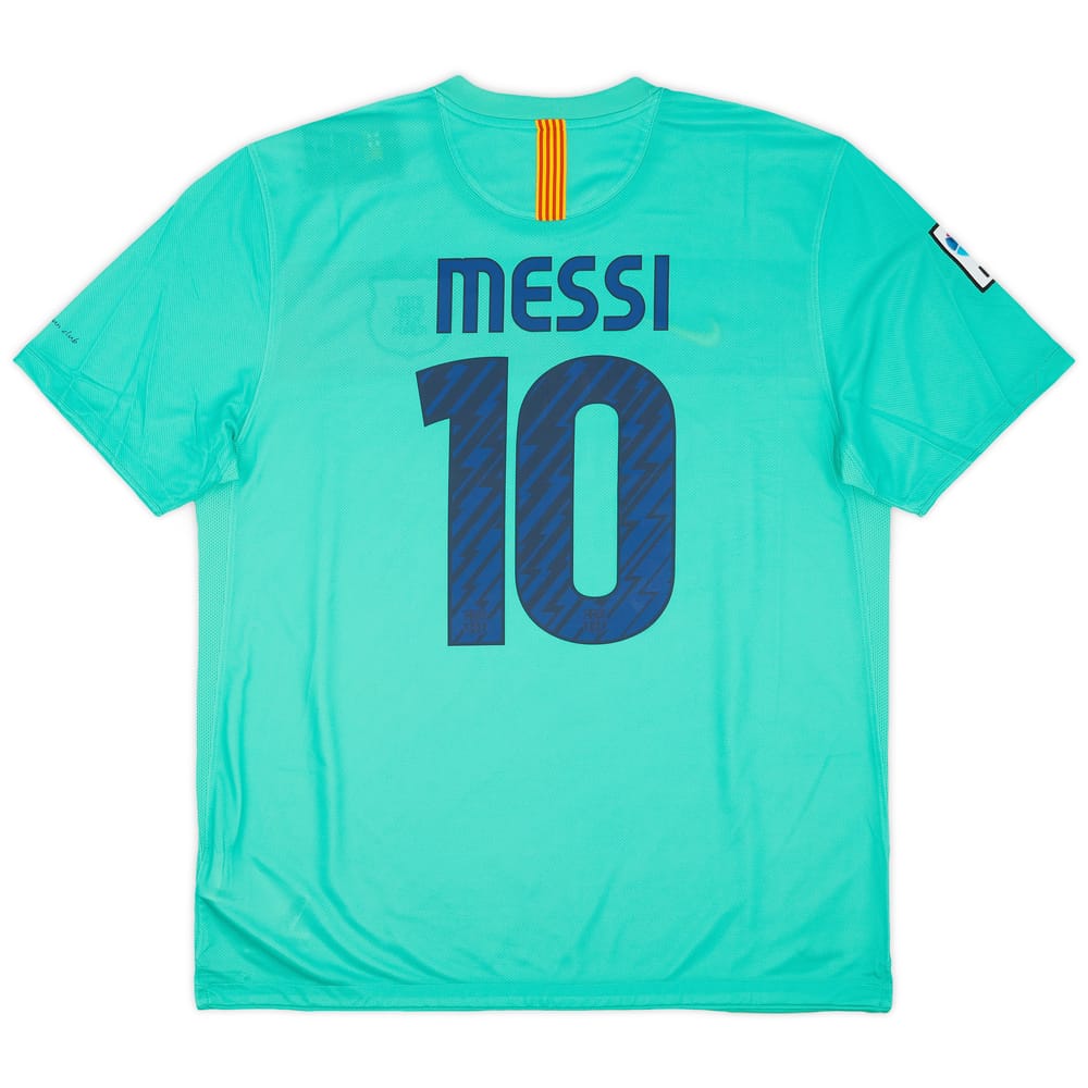 2010-11 Barcelona Away Shirt Messi #10 (XL)