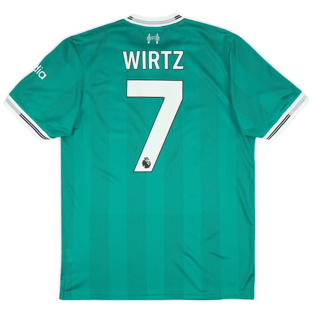2025-26 Liverpool Authentic Third Shirt Wirtz #7