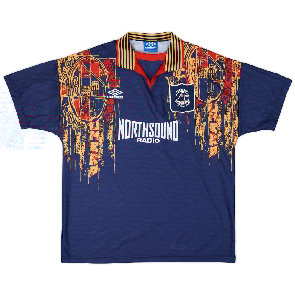 1994-96 Aberdeen Away Shirt - 10/10 - (XL)