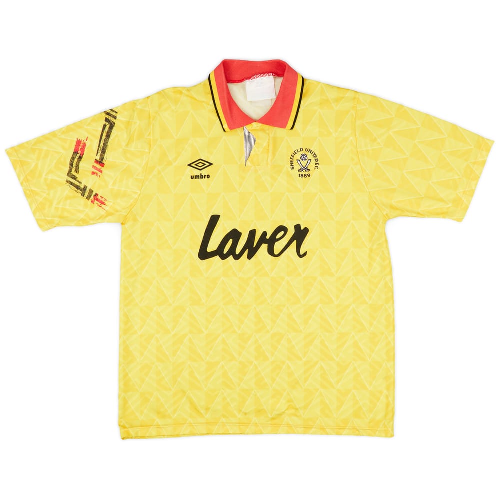 1991-93 Sheffield United Away Shirt - 8/10 - (L)