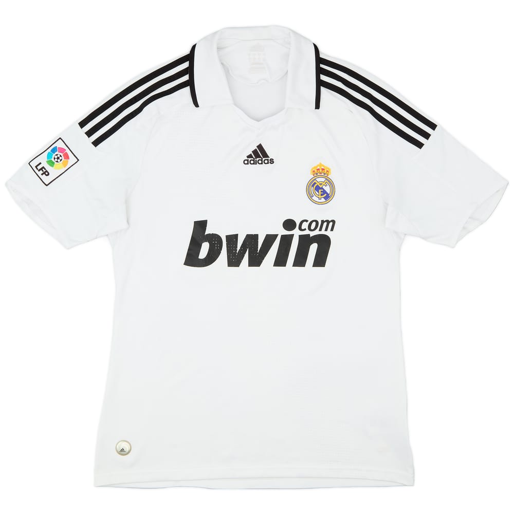 2008-09 Real Madrid Home Shirt - 5/10 - (M)