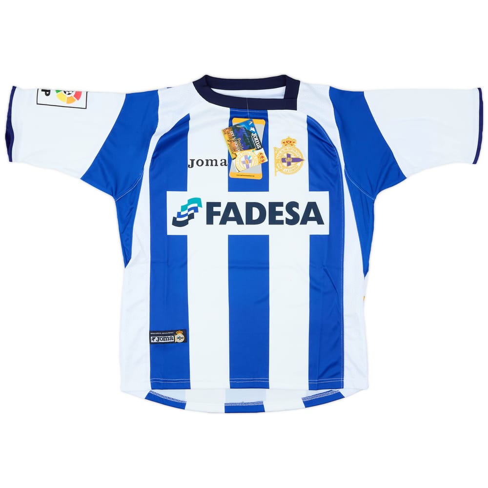 2004-05 Deportivo de La Coruna Home Shirt (S)