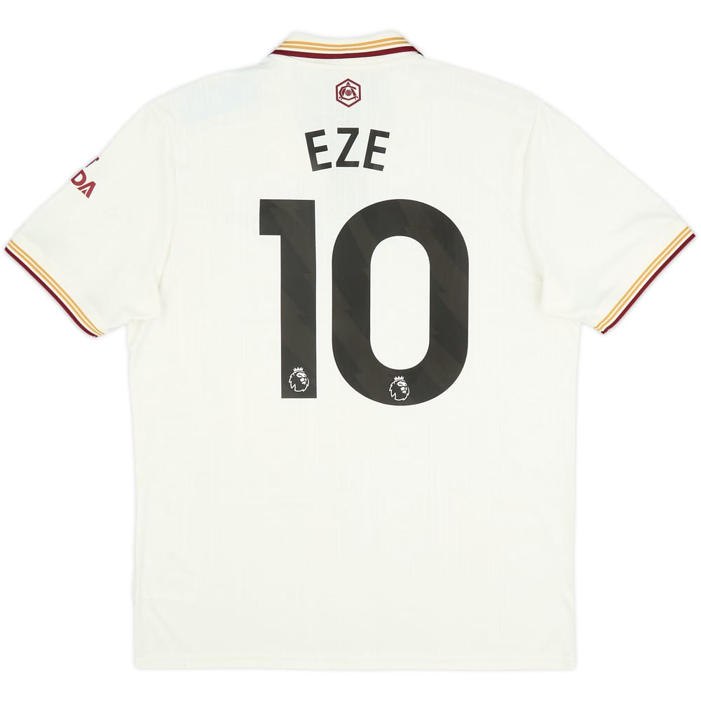 2025-26 Arsenal Away Shirt Eze #10