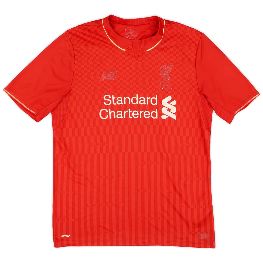 2015-16 Liverpool Home Shirt - 3/10 - (M)