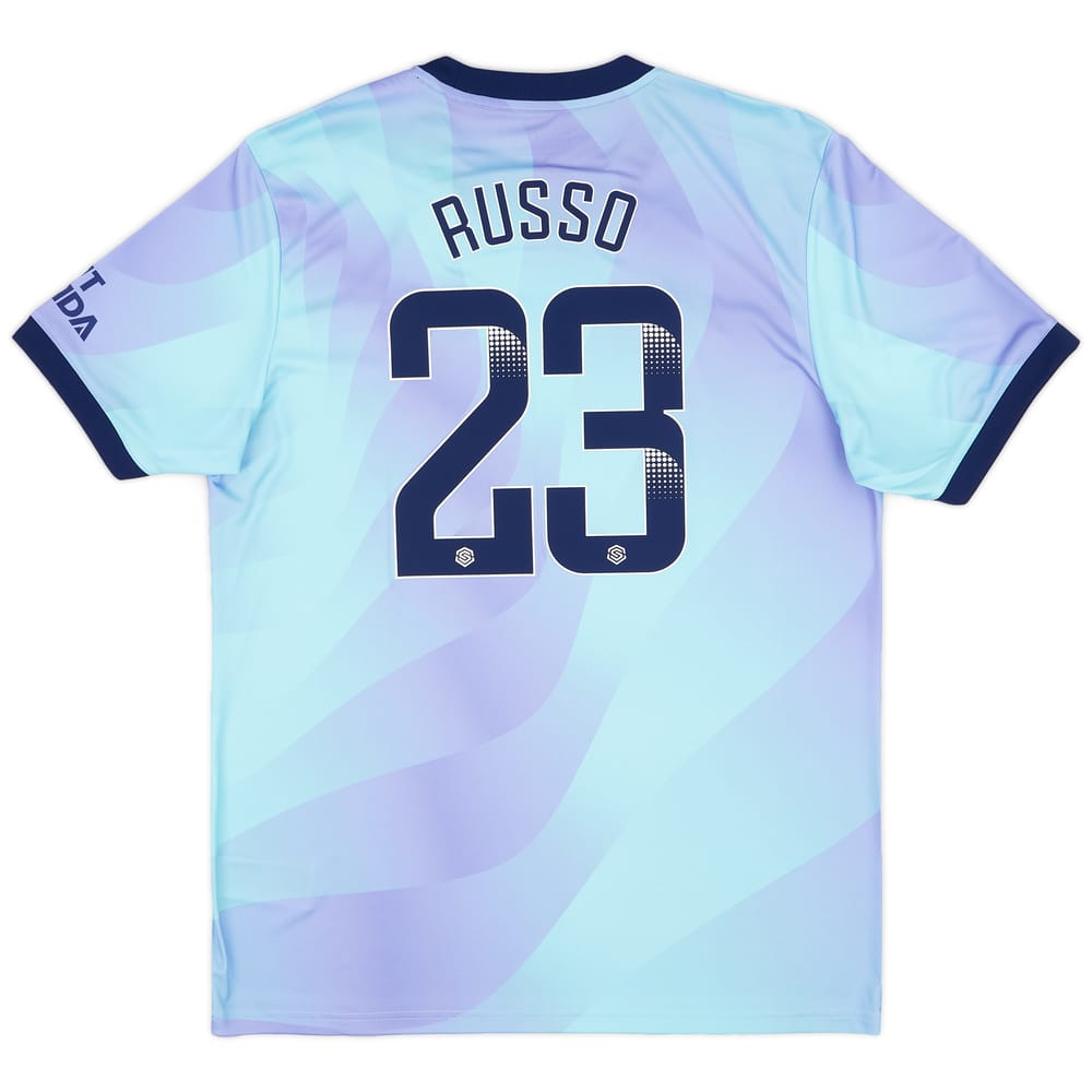 2024-25 Arsenal Women's Third Shirt Russo #23 (Unisex Fit)