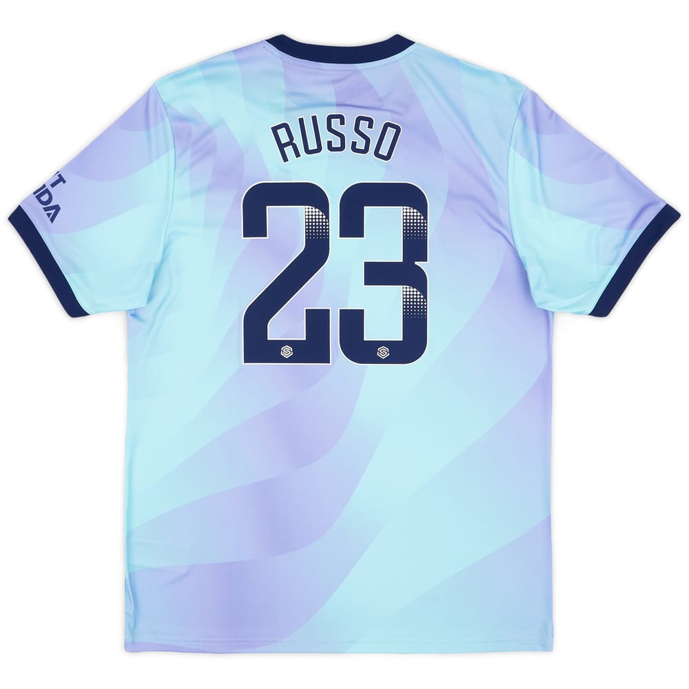 2024-25 Arsenal Women's Third Shirt Russo #23 (Unisex Fit)