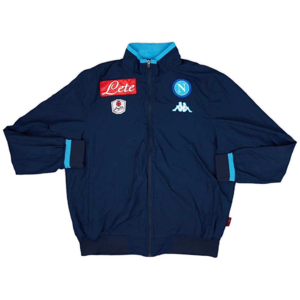 2015-16 Napoli Kappa Track Jacket - 4/10 - (XL)