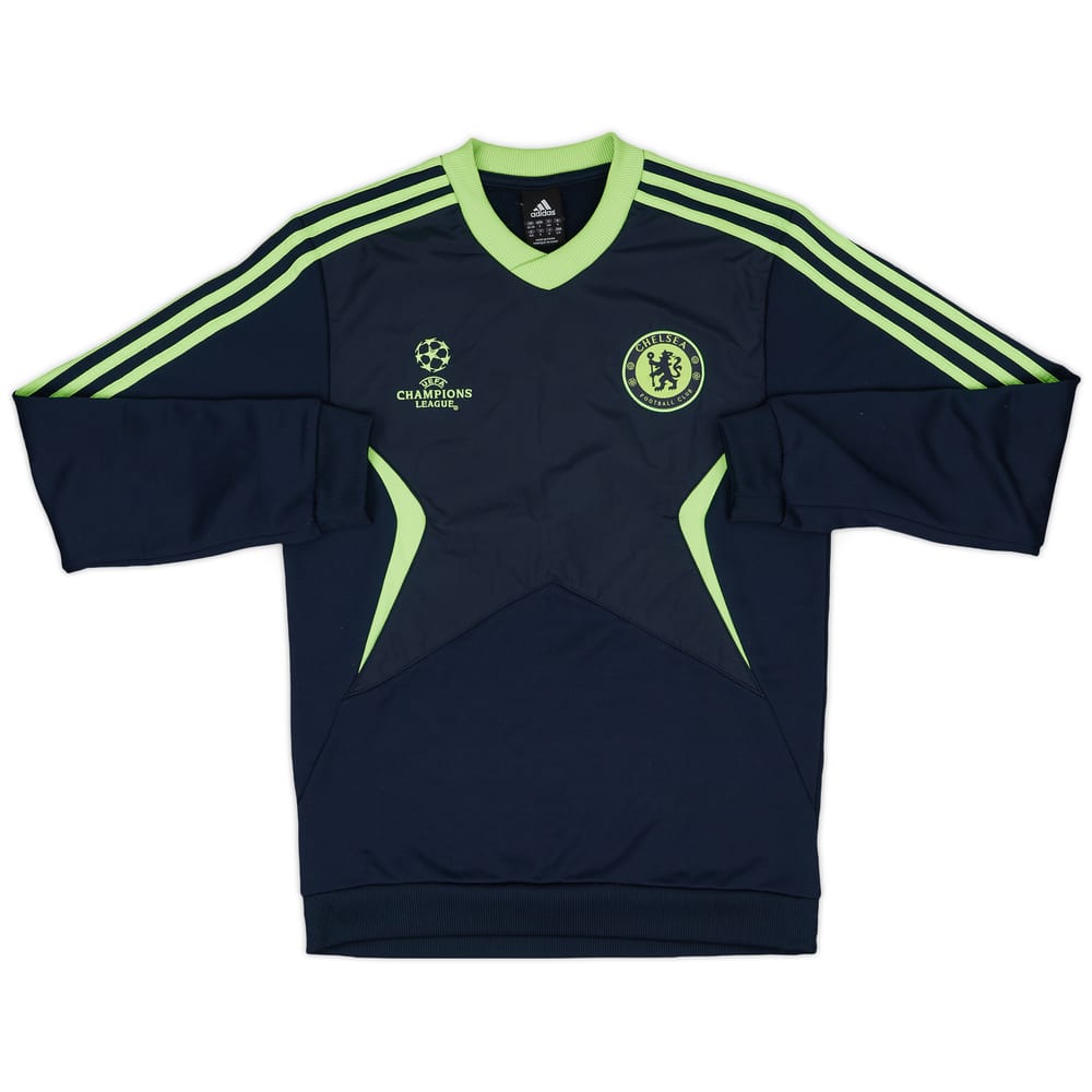 2010-11 Chelsea adidas CL Sweat Top - 8/10 - (S)