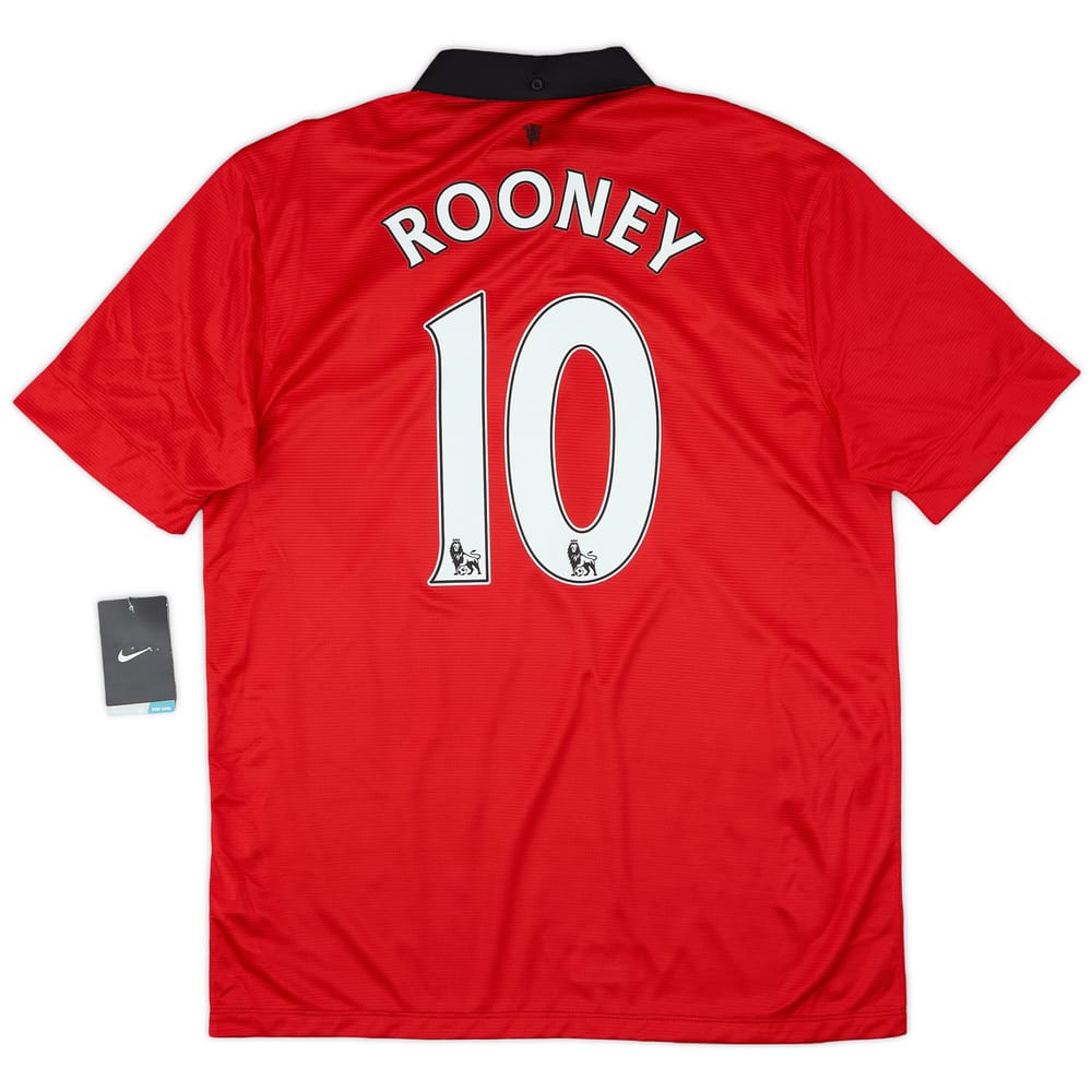 2013-14 Manchester United Home Shirt Rooney #10 (L)