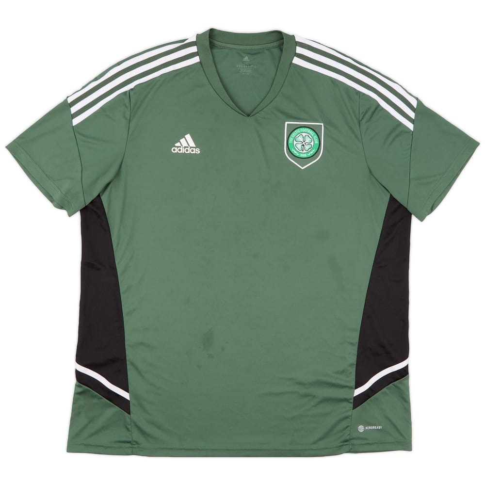 2022-23 Celtic adidas Training Shirt - 6/10 - (XXL)