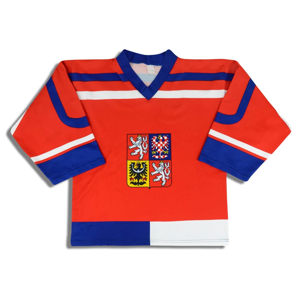 1990s Czech Republic National Hockey Team Jersey (Home) S