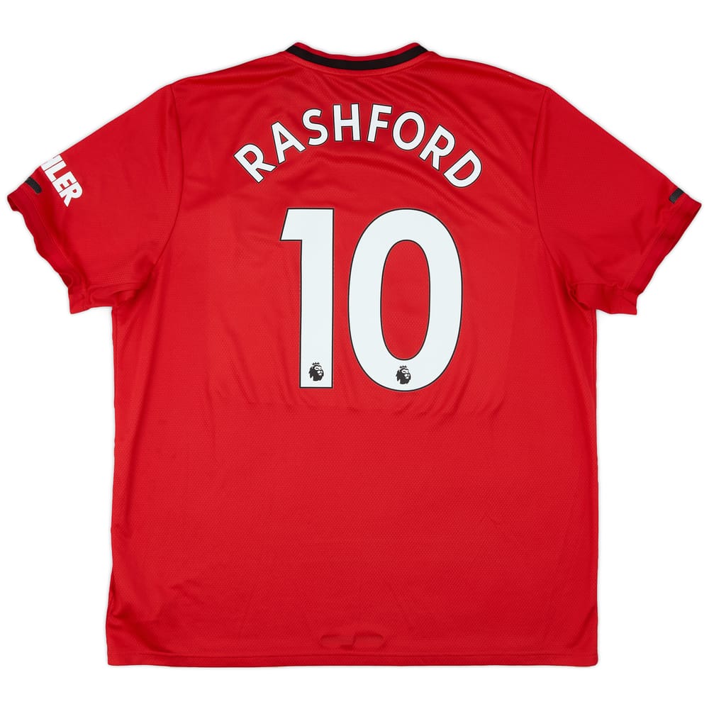 2019-20 Manchester United Home Shirt Rashford #10 - 8/10 - (XXL)