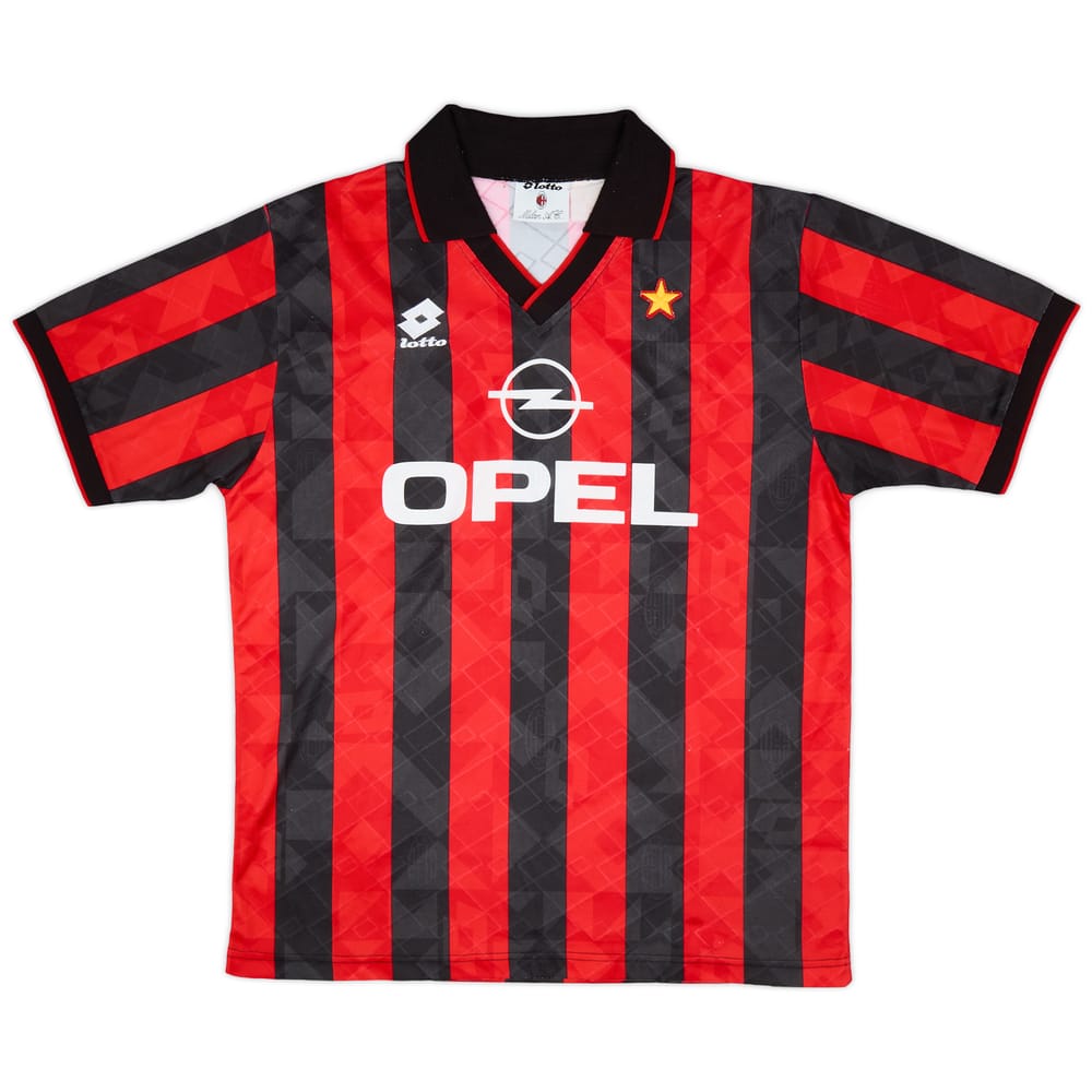 1994-95 AC Milan Home Shirt - 8/10 - (XL)