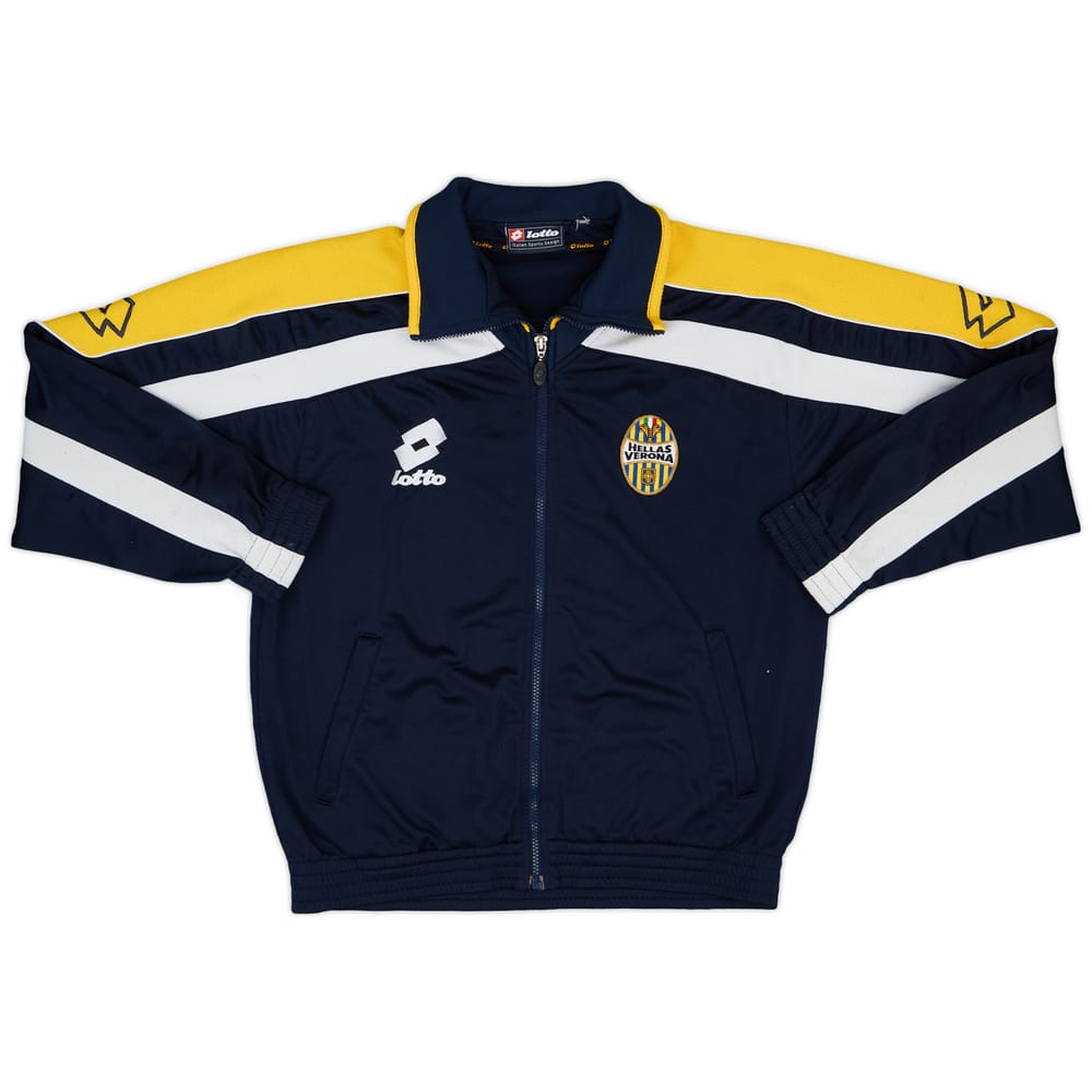 2000-02 Hellas Verona Lotto Track Jacket - 7/10 - (M)