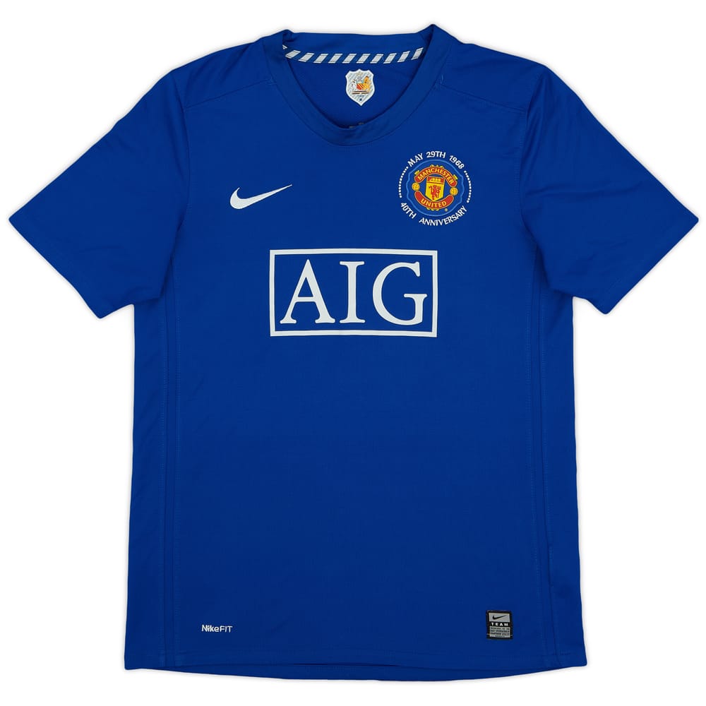 2008-09 Manchester United Third Shirt - 8/10 - (XL.Boys)