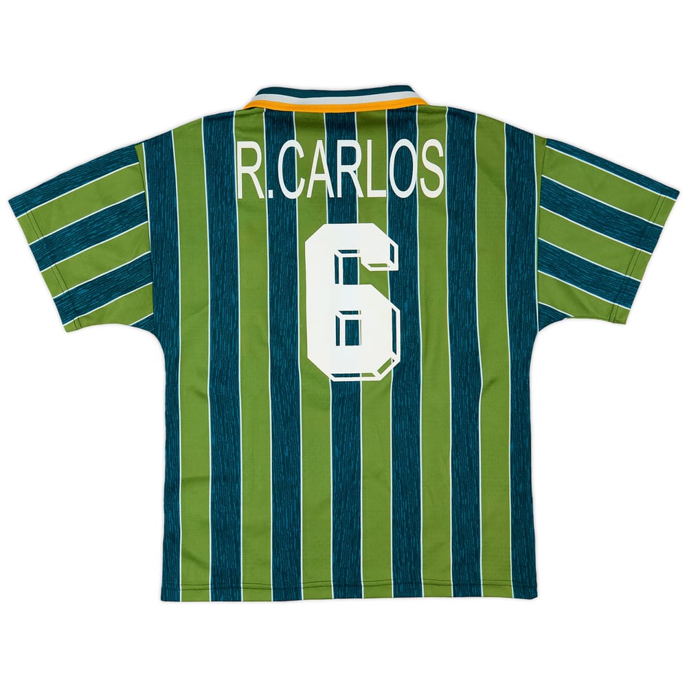 1995-96 Inter Milan Away Shirt R. Carlos #6 - 9/10 - (Y)