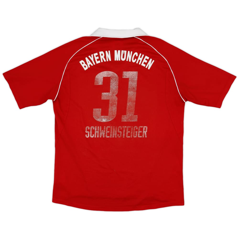 2005-06 Bayern Munich Home Shirt Schweinsteiger #31 - 4/10 - (L)