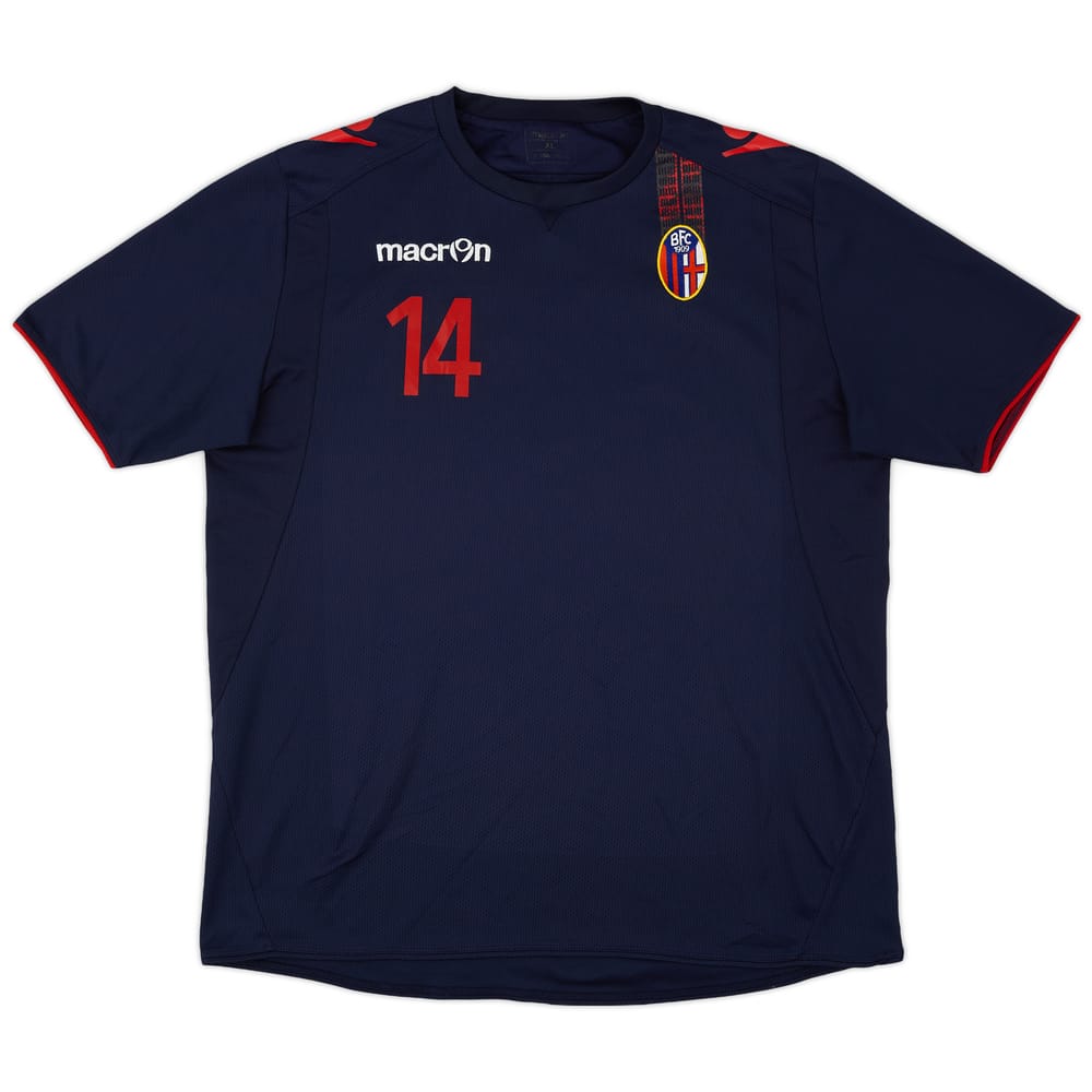 2016-17 Bologna Player Issue Macron Training Shirt #14 - 7/10 - (XL)