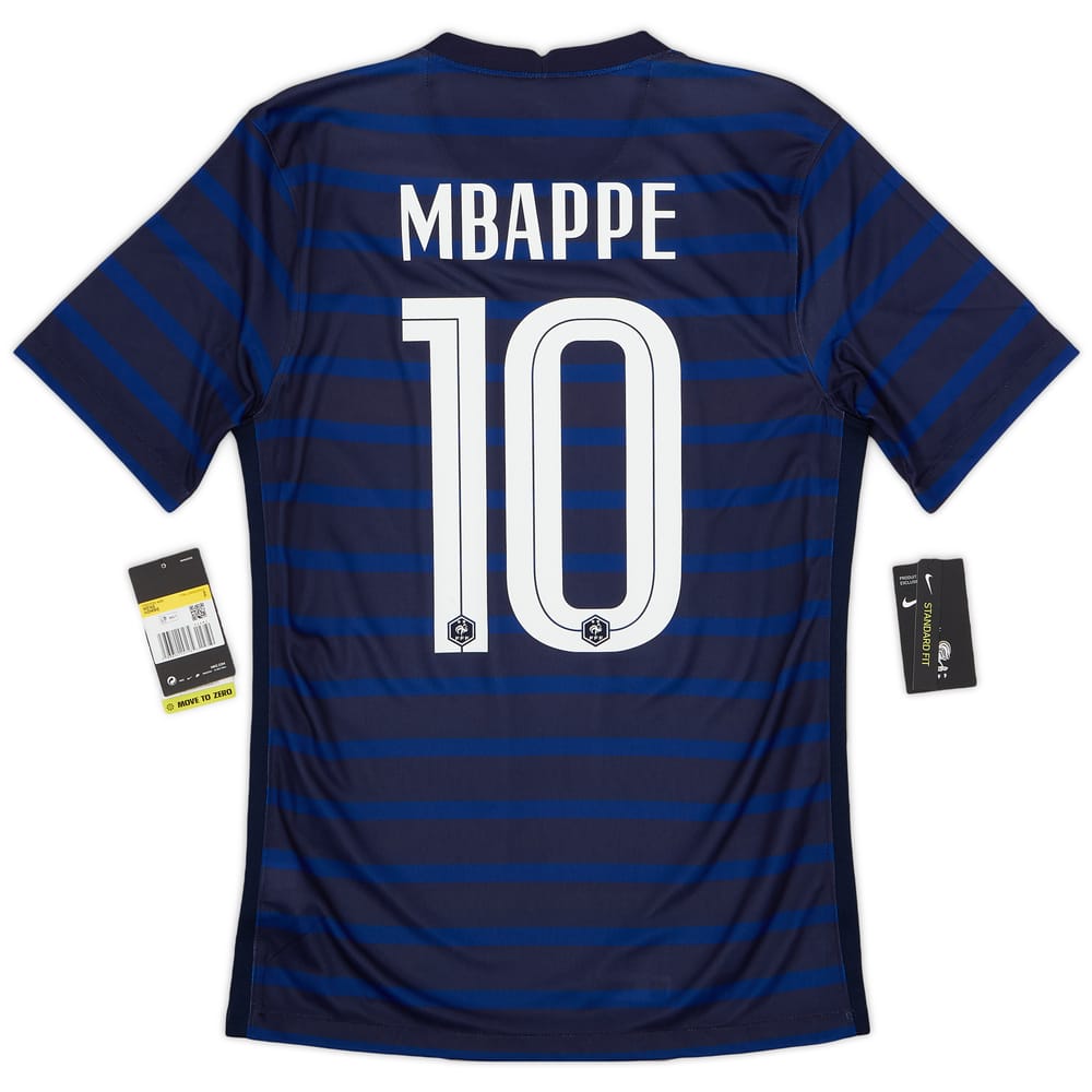 2020-21 France Home Shirt Mbappe #10 (S)
